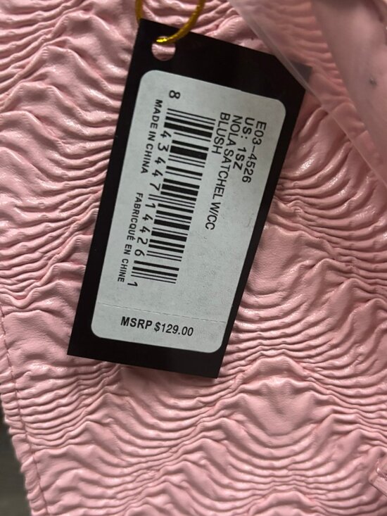 bebe Pink And Gold Purse Satchel/Top Handle Bag for Woman - Picture 4 of 6